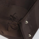 SAINT LAURENT Cassandra Hand Bag Nylon Black Auth yk19827-16