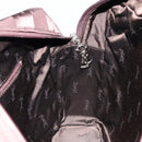 SAINT LAURENT Cassandra Hand Bag Nylon Black Auth yk19827-17