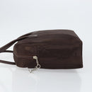 SAINT LAURENT Cassandra Hand Bag Nylon Black Auth yk19827-4