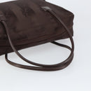 SAINT LAURENT Cassandra Hand Bag Nylon Black Auth yk19827-7