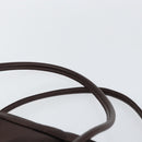 SAINT LAURENT Cassandra Hand Bag Nylon Black Auth yk19827-8