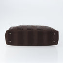 SAINT LAURENT Cassandra Hand Bag Nylon Black Auth yk19827-5