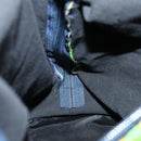 VERSACE Shoulder Bag Cotton Green Gold Auth yk19828-17