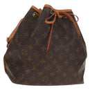 LOUIS VUITTON Monogram Petit Noe Shoulder Bag M42226 LV Auth yk19831V-1