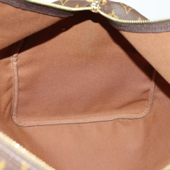 LOUIS VUITTON Monogram Keepall 55 Boston Bag M41424 LV Auth yk19832V