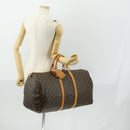 LOUIS VUITTON Monogram Keepall 55 Boston Bag M41424 LV Auth yk19832V-23