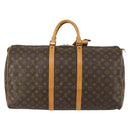 LOUIS VUITTON Monogram Keepall 55 Boston Bag M41424 LV Auth yk19832V-2