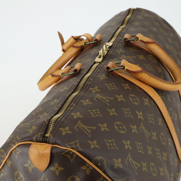LOUIS VUITTON Monogram Keepall 55 Boston Bag M41424 LV Auth yk19832V