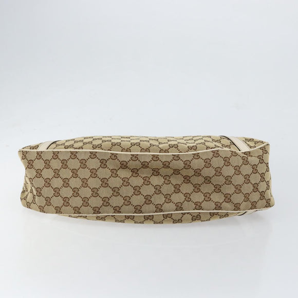 GUCCI GG Canvas GG Twins Tote Bag Beige Gold 232963 Auth yk19838