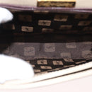 SAINT LAURENT Shoulder Bag Leather Beige Gold Auth yk19842-12