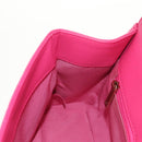 CHANEL Matelasse Chain Shoulder Bag Lamb Skin Pink Gold CC Auth yk19844A-23