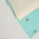 TIFFANY&Co. Hand Bag Canvas 2way White Silver Auth yk19846-15