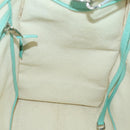 TIFFANY&Co. Hand Bag Canvas 2way White Silver Auth yk19846-19