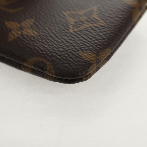 LOUIS VUITTON Monogram Pochette Cles Coin Purse M60033 LV Auth yk19849A