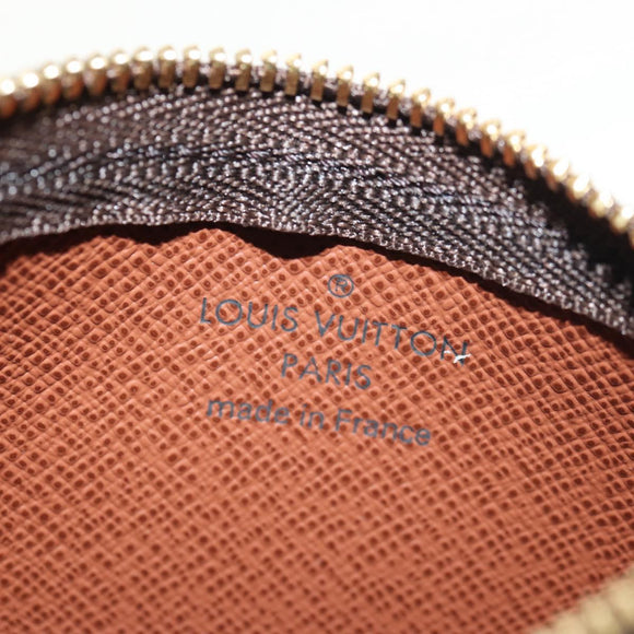 LOUIS VUITTON Monogram Pochette Cles Coin Purse M60033 LV Auth yk19849V