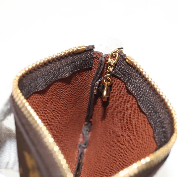 LOUIS VUITTON Monogram Pochette Cles Coin Purse M60033 LV Auth yk19849V