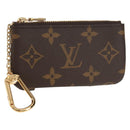 LOUIS VUITTON Monogram Pochette Cles Coin Purse M60033 LV Auth yk19849A-1