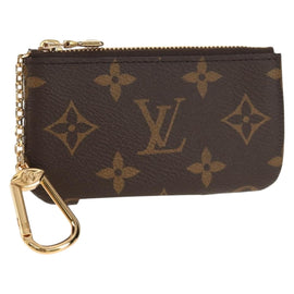 LOUIS VUITTON Monogram Pochette Cles Coin Purse M60033 LV Auth yk19849A