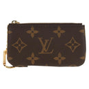 LOUIS VUITTON Monogram Pochette Cles Coin Purse M60033 LV Auth yk19849V-12