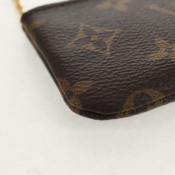 LOUIS VUITTON Monogram Pochette Cles Coin Purse M60033 LV Auth yk19849V