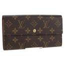 LOUIS VUITTON Pochette Porte Monnaie Credit Long Wallet M61726 LV Auth yk19850V-1