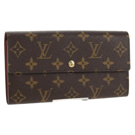 LOUIS VUITTON Pochette Porte Monnaie Credit Long Wallet M61726 LV Auth yk19850V