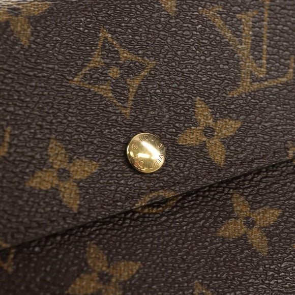 LOUIS VUITTON Pochette Porte Monnaie Credit Long Wallet M61726 LV Auth yk19850V