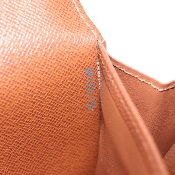 LOUIS VUITTON Pochette Porte Monnaie Credit Long Wallet M61726 LV Auth yk19850V