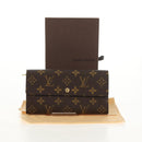 LOUIS VUITTON Pochette Porte Monnaie Credit Long Wallet M61726 LV Auth yk19850V-12