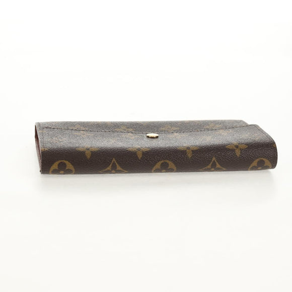 LOUIS VUITTON Pochette Porte Monnaie Credit Long Wallet M61726 LV Auth yk19850V