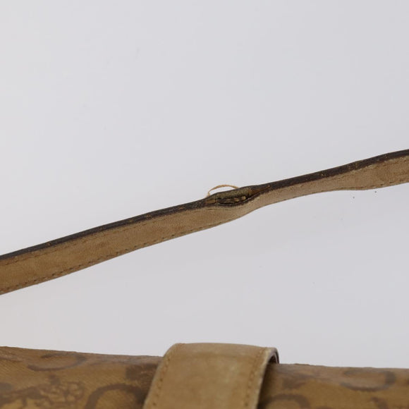 CELINE Salvatore Ferragamo Chloe Bag Leather 3 Set Beige Brown Auth yk19853