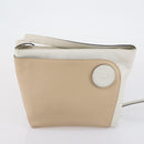 CELINE Salvatore Ferragamo Chloe Bag Leather 3 Set Beige Brown Auth yk19853-16