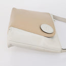 CELINE Salvatore Ferragamo Chloe Bag Leather 3 Set Beige Brown Auth yk19853-18