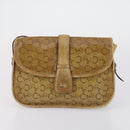 CELINE Salvatore Ferragamo Chloe Bag Leather 3 Set Beige Brown Auth yk19853-9