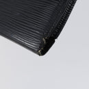 LOUIS VUITTON Monogram Epi Vernis Wallet 5 Set Black Amarante LV Auth yk19854-12