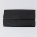 LOUIS VUITTON Monogram Epi Vernis Wallet 5 Set Black Amarante LV Auth yk19854-2