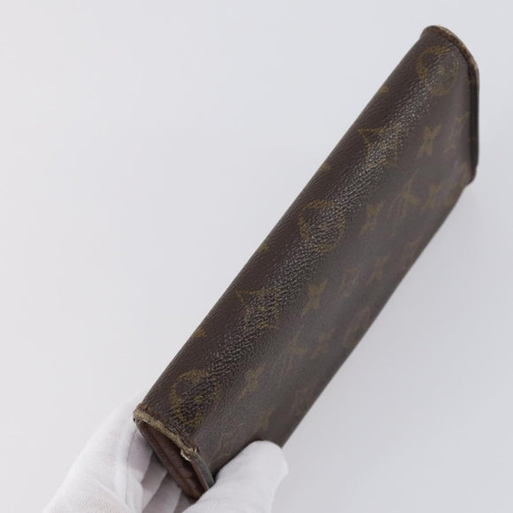 LOUIS VUITTON Monogram Epi Vernis Wallet 5 Set Black Amarante LV Auth yk19854