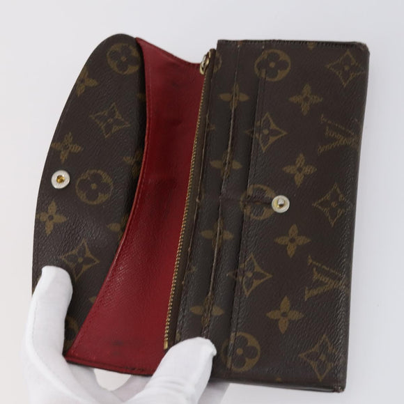 LOUIS VUITTON Monogram Epi Vernis Wallet 5 Set Black Amarante LV Auth yk19854