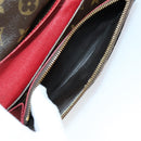 LOUIS VUITTON Monogram Epi Vernis Wallet 5 Set Black Amarante LV Auth yk19854-33