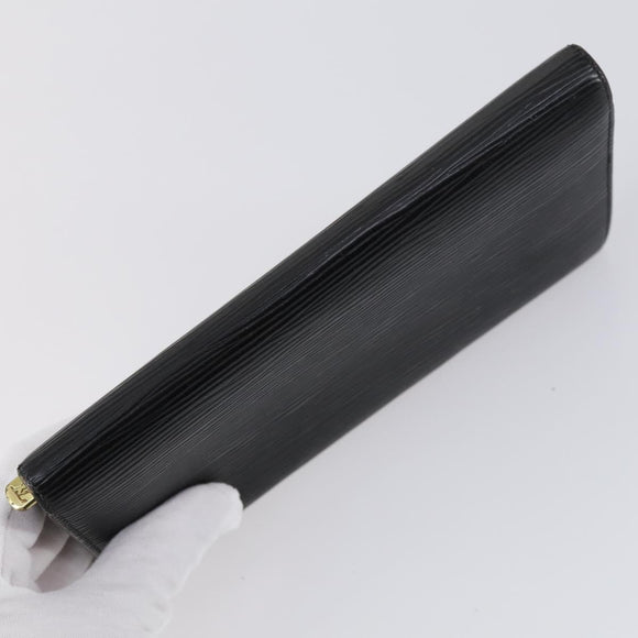 LOUIS VUITTON Monogram Epi Vernis Wallet 5 Set Black Amarante LV Auth yk19854