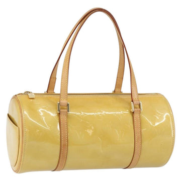 LOUIS VUITTON Monogram Vernis Bedford Hand Bag Beige M91006 LV Auth yk19856