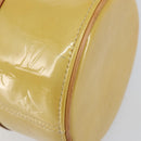 LOUIS VUITTON Monogram Vernis Bedford Hand Bag Beige M91006 LV Auth yk19856-9