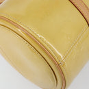 LOUIS VUITTON Monogram Vernis Bedford Hand Bag Beige M91006 LV Auth yk19856-14