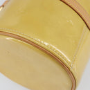 LOUIS VUITTON Monogram Vernis Bedford Hand Bag Beige M91006 LV Auth yk19856-16