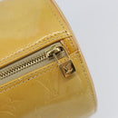 LOUIS VUITTON Monogram Vernis Bedford Hand Bag Beige M91006 LV Auth yk19856-17