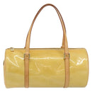 LOUIS VUITTON Monogram Vernis Bedford Hand Bag Beige M91006 LV Auth yk19856-13