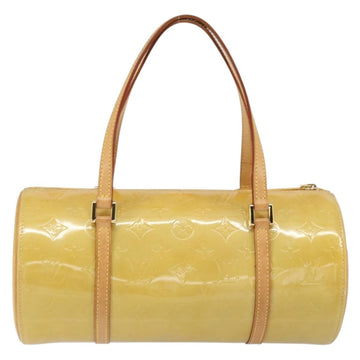 LOUIS VUITTON Monogram Vernis Bedford Hand Bag Beige M91006 LV Auth yk19856 - 0