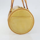 LOUIS VUITTON Monogram Vernis Bedford Hand Bag Beige M91006 LV Auth yk19856-4