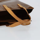 LOUIS VUITTON Monogram Vernis Reade PM Hand Bag Bronze M91146 LV Auth yk19861-7