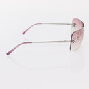 CHANEL Sunglasses metal Pink CC Auth yk19862-6